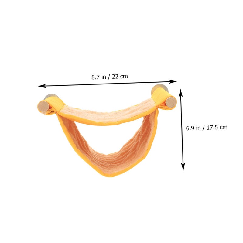 Green Bird Hammock Bed Warm Nest Cage Hanging Toy For Parrots Accessories 2 Sets - Image 4