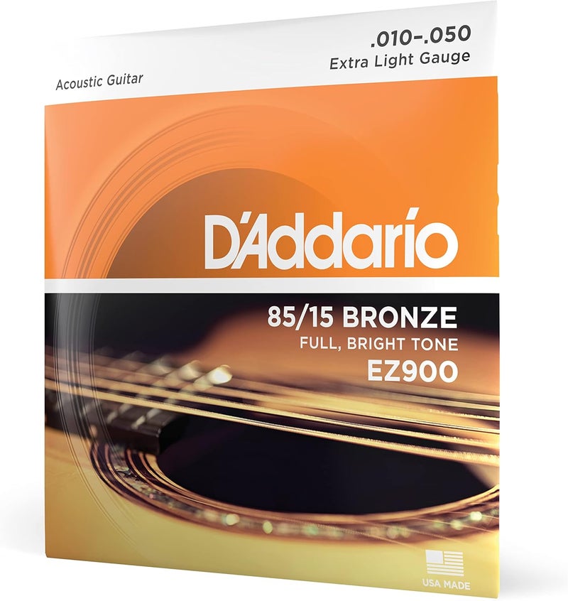 د'اداريو أوتار غيتار صوتي من نوع D'Addario EZ900 - Image 1
