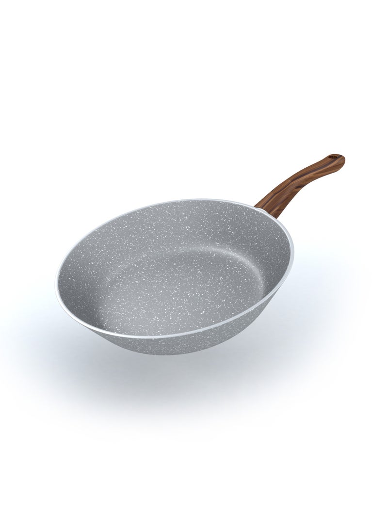 LAPIS Granite Frying Pan Size 22 cm Grey - Image 2
