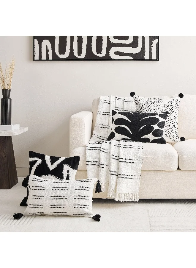 Home Box Albedo French Knot Arc Filled Cushion 45 x 45 cm