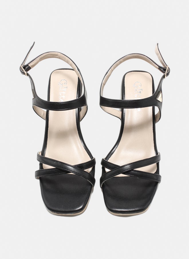 Glitter Glitter Women Sandals - Black  - Image 3