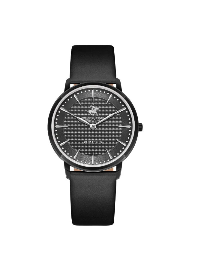 بيفرلي هيلز بولو كلوب BEVERLY HILLS POLO CLUB Men Analog Black Dial Watch - BP3722X.661