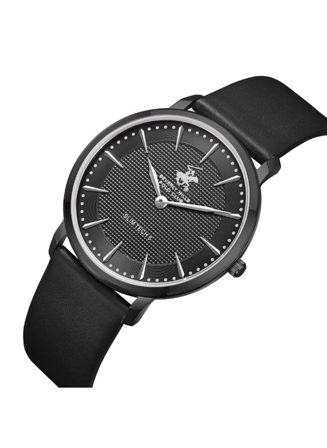 بيفرلي هيلز بولو كلوب BEVERLY HILLS POLO CLUB Men Analog Black Dial Watch - BP3722X.661