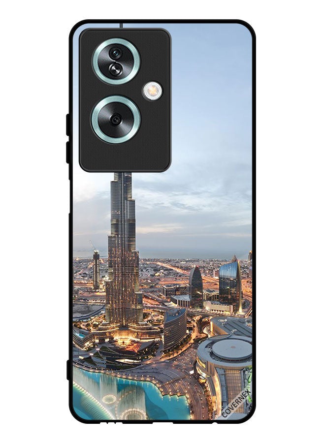Covernex Protective Case Cover For Oppo A2 Beautiful View Of Downtown Dubai - Image 1