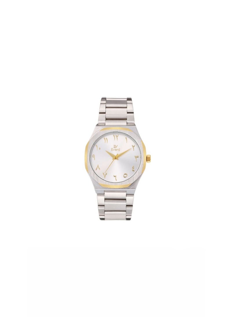 Everd Modern Watch with a Dial Adorned with Eastern Arabic Numerals