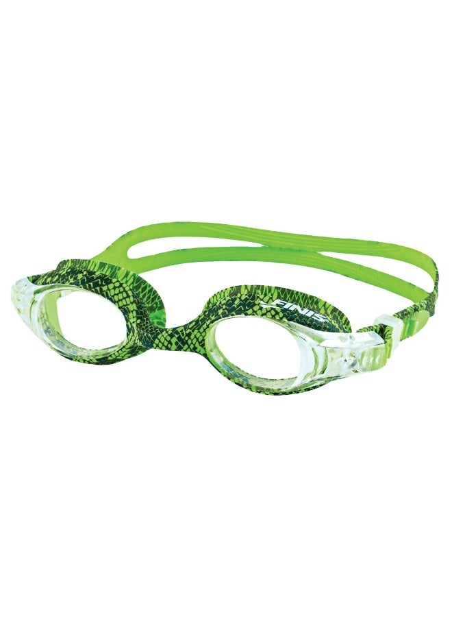 فينيز نظارات سباحة Adventure نظارات مريحة للأطفال نظارات Adventure – Green Shark - Image 1