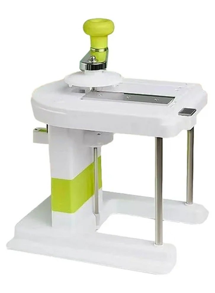 DubaiGallery أداة تقطيع الملفوف المصنوعة من الفولاذ المقاوم للصدأ، ومبشرة الخضروات ذات الفوهة الواسعة للتقطيع السريع والسهل، أداة مطبخ مريحة لإعداد الطعام - Image 1