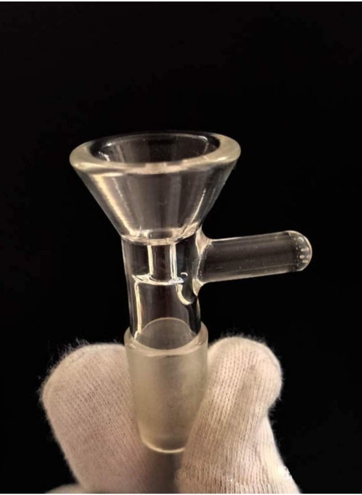 8 pcs Lab Short Stem Funnels, Lab Short Stem Glass Funnels 14mm - Set of 8 Precise for Filtration and Transfers