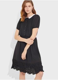 Adl Button Detail Shirt Dress  - Image 1