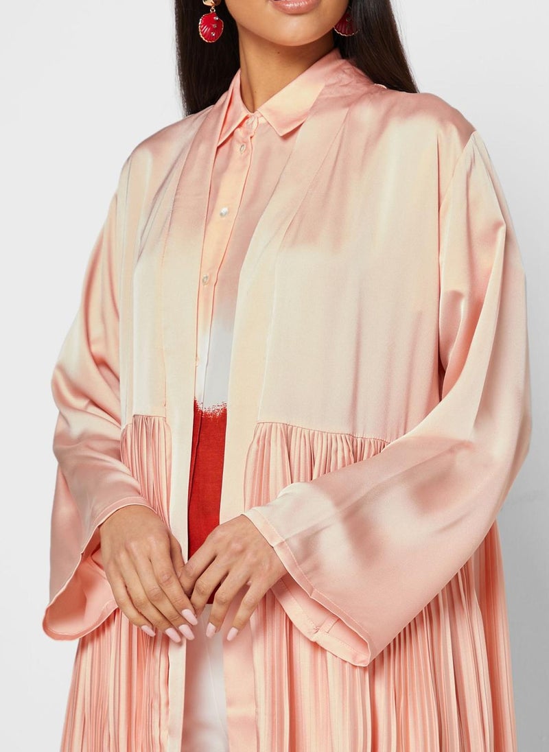 Desert Cove Front Open Pleated Kimono  - Image 3