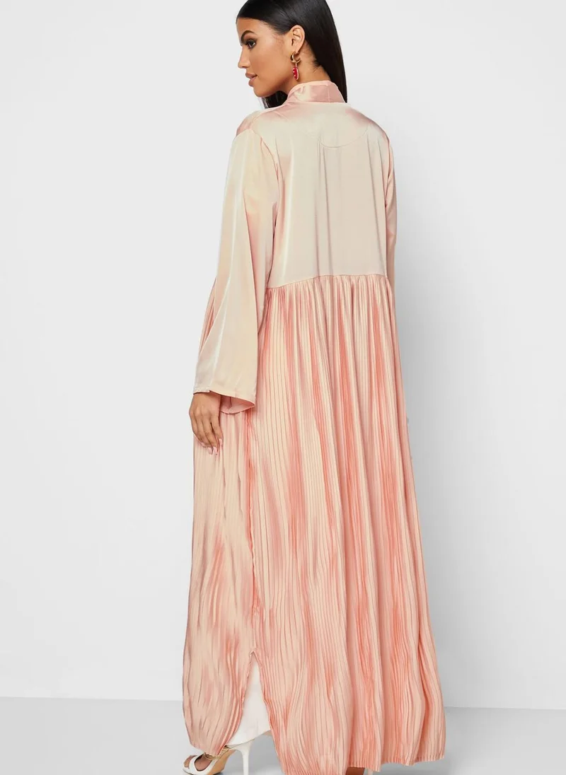 Desert Cove Front Open Pleated Kimono