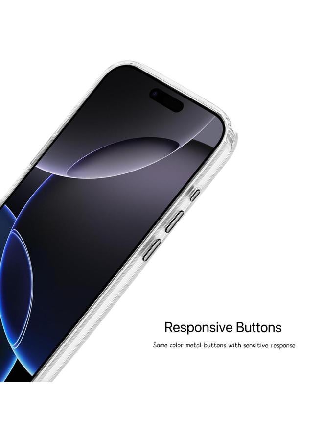 S-TOP Case For iPhone 16 Pro Max High Transparency TPU Hybrid PC MagSafe Magnetic Phone Case - Image 3