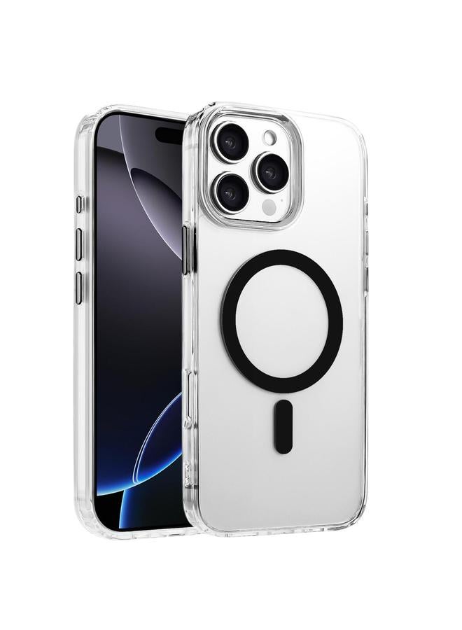 S-TOP Case For iPhone 16 Pro Max High Transparency TPU Hybrid PC MagSafe Magnetic Phone Case - Image 1