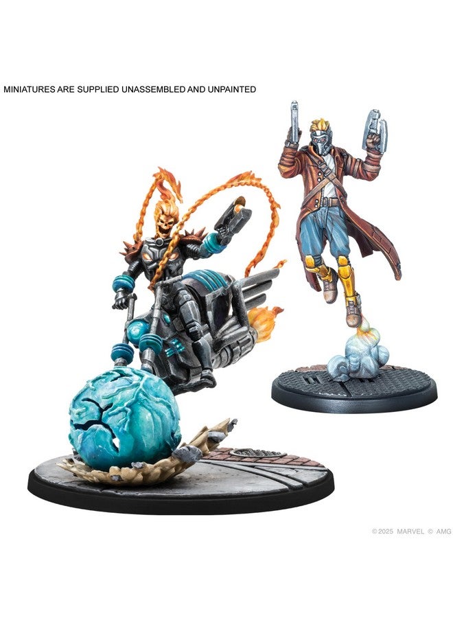 Atomic Mass Games Marvel: Crisis Protocol Guardians of The Galaxy Affiliation Pack -Tabletop Superhero Game, Ages 14+, 2 Players, 90 Minute Playtime, Made - Image 2