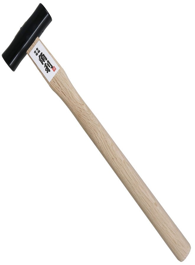 KAKURI Chisel Hammer 8 oz (225g) Japanese Woodworking Carpenter Hammer for Chisel, Plane, Nail, Heavy Duty Japanese Carbon Steel Round Head Black, Made in JAPAN - Image 1