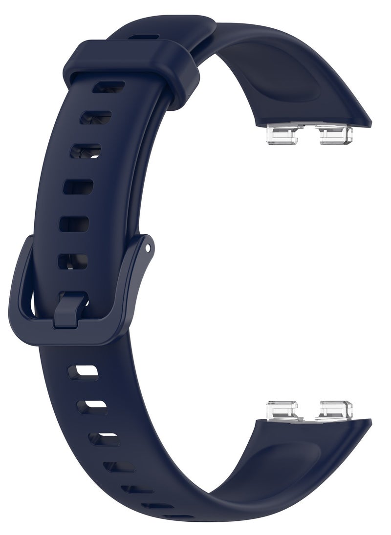 أتش دبليو - 4 قطعسوار سيليكون لساعة Huawei Band 8 و Huawei Band 9 حزام ساعة ذكية أساور سوار بروسليت رياضي للإستبدال - Image 1