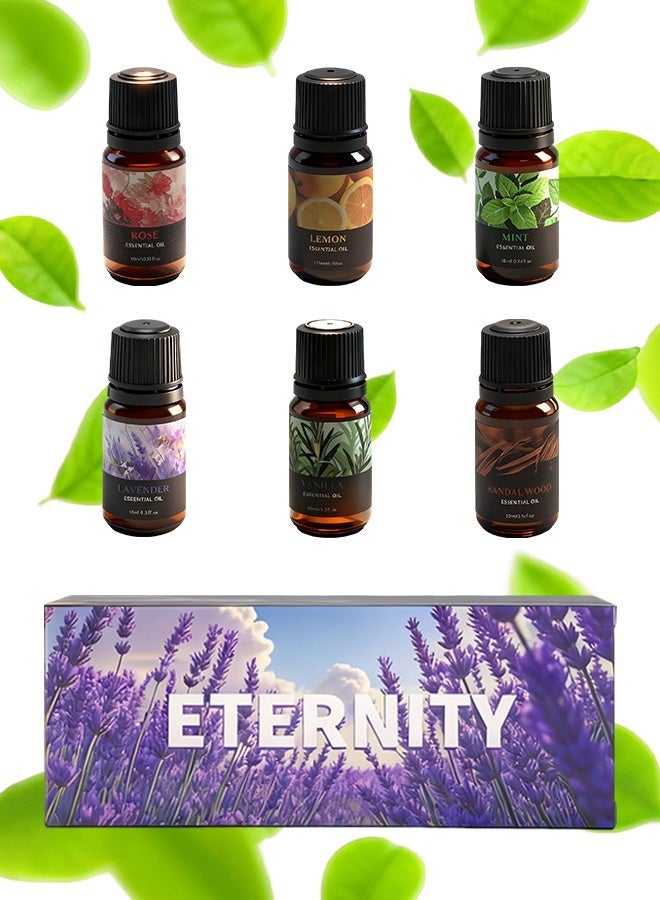 MEJISOO Essential Oils 6-Scent Blend Set, Best Aroma Oils for Diffusers, Humidifier, Necklace and Sachet, Aromatherapy Diffuser Oils for Aroma Scents Sets, The First Chose of essential oils for Home, High Quality Essential Oils Pack Gift. - Image 2