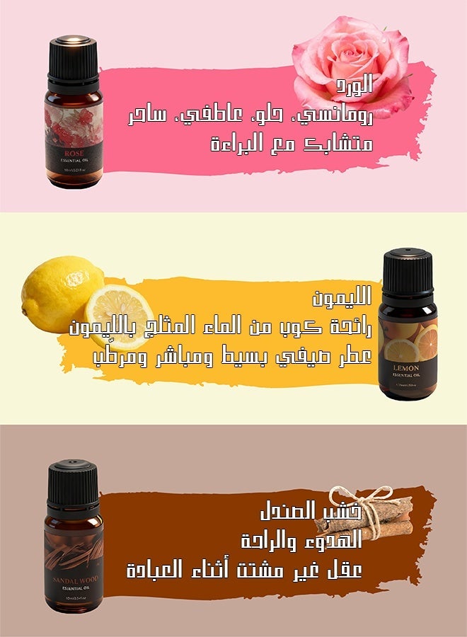 MEJISOO Essential Oils 6-Scent Blend Set, Best Aroma Oils for Diffusers, Humidifier, Necklace and Sachet, Aromatherapy Diffuser Oils for Aroma Scents Sets, The First Chose of essential oils for Home, High Quality Essential Oils Pack Gift. - Image 3