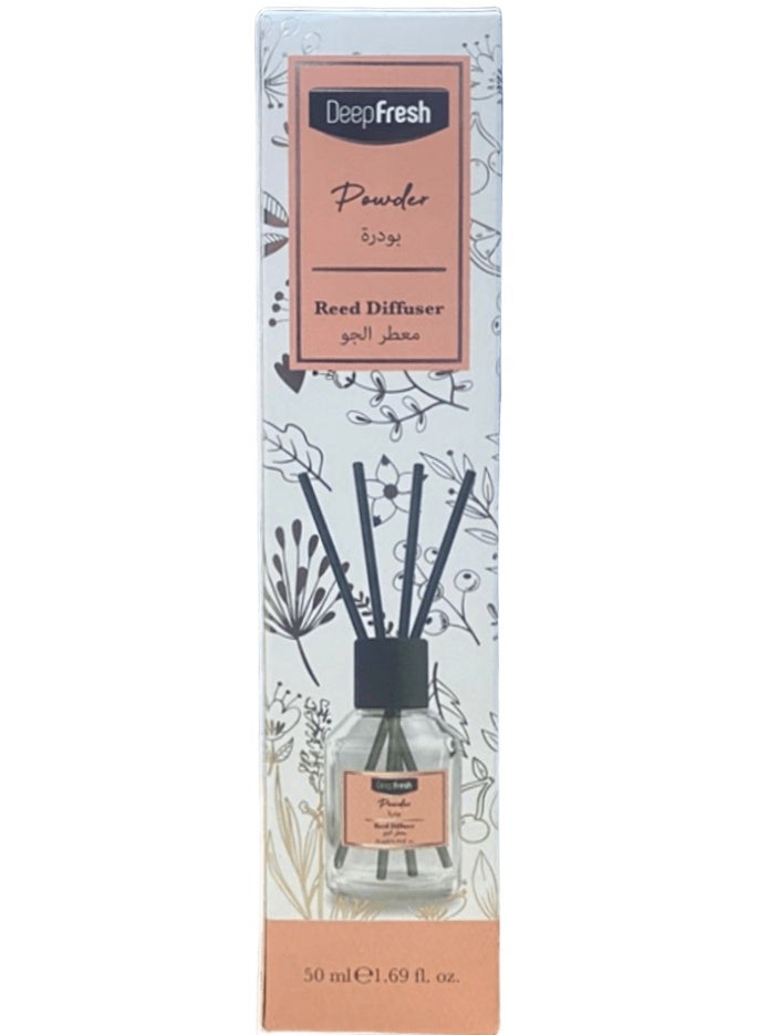 Deep Fresh Set of 2 pieces Reed Diffuser With different scents 50 ML - Image 2