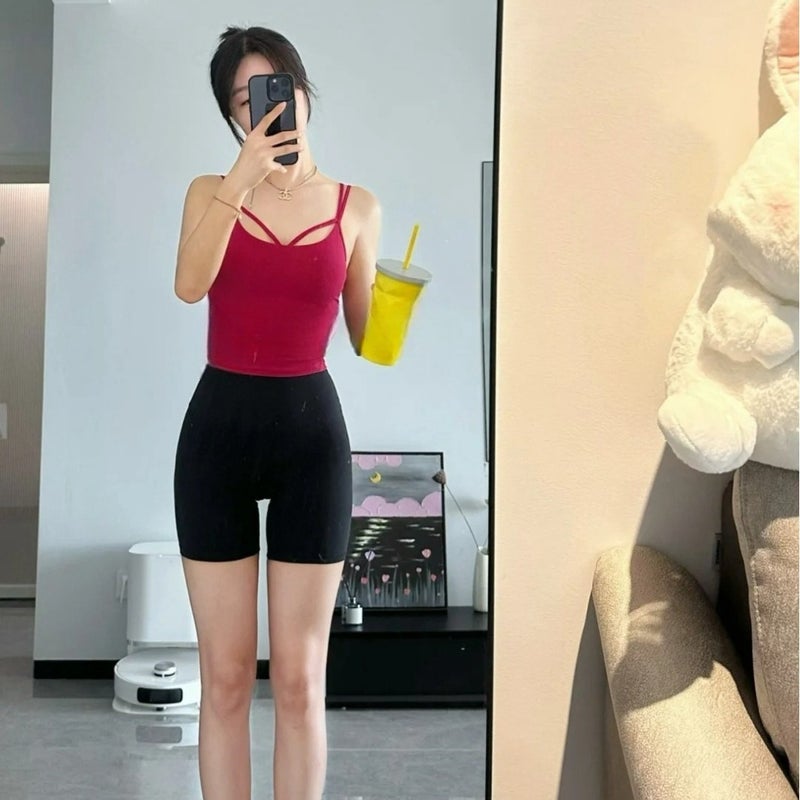 حمالة صدر رياضية نسائية، رقبة معلقة ثابتة، دعم متوسط - Image 3