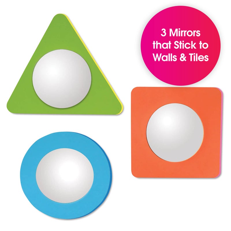 Edushape Magic Mirror Shapes Water Play Set, 3 Piece - Image 3