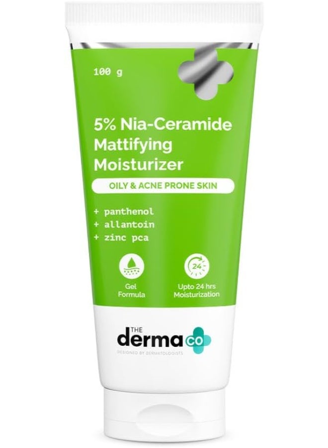 ذا ديرما كو مرطب غير لامع 5% NIA-CERAMIDE 100 جرام