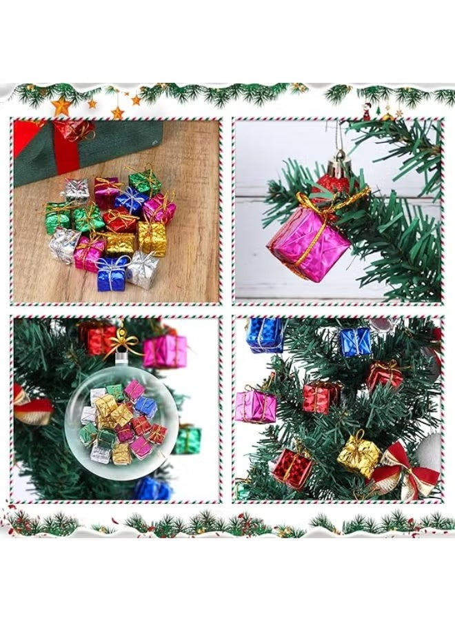 30 pieces - Mini Present Ornament Christmas Tree Gift Box - Image 2