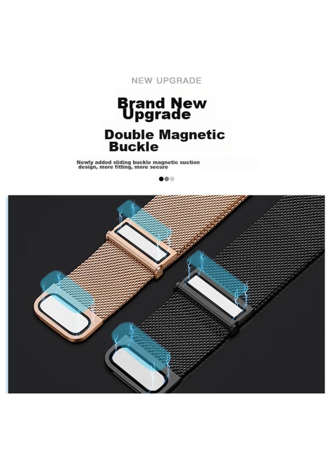 Wei Qiantu Weiqiantu Compatible Apple Watch Band For Apple Iwatch S10/s9/8/7 Milanese Loop 6/se/ultra2 44/45/49mm - Image 3