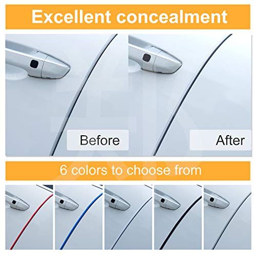 Eytool Clear Door Edge Guards for Cars,Car Door Protector with U Shape Car Door Guards Ding Protector Fit for Most Car (Clear, 32FT) - Image 4