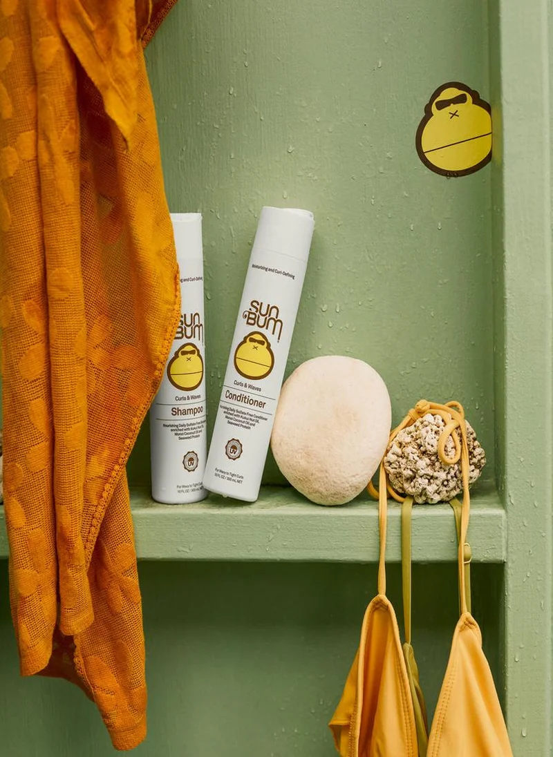 Sun Bum Curls & Waves Conditioner 10 oz