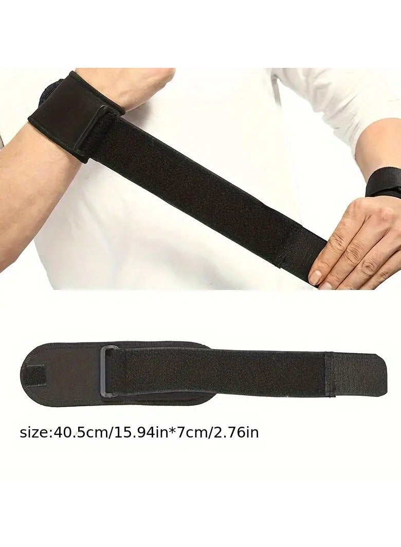 Goolsky 1pc Adjustable Soft Wrist Support Brace - Breathable Neoprene Wristband with Secure Hook & Loop Closure for Gym Workouts, Hand Wash Only, Flexible Fit for Men and Women, Gym Wrist Support|Adjustable Wristband|Hook Loop Closure, Wrist Brace - Image 2
