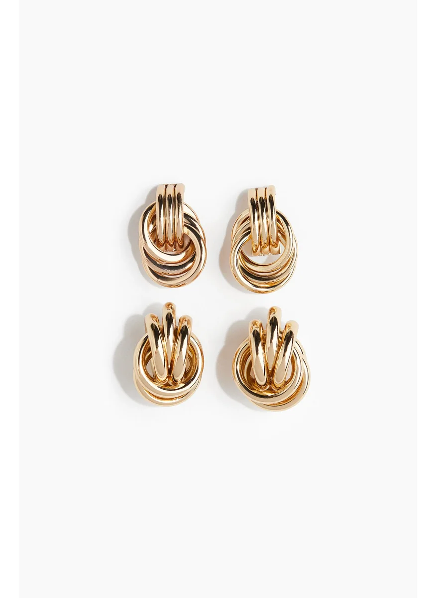 H&M 2 Pairs Earrings