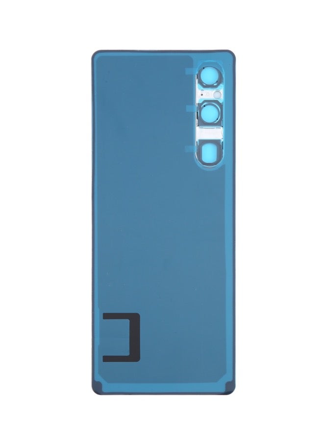 For Sony Xperia 1 V Original Battery Back Cover with Camera Lens Cover, For Sony Xperia 1 V(with Camera Lens) - Black - Image 4
