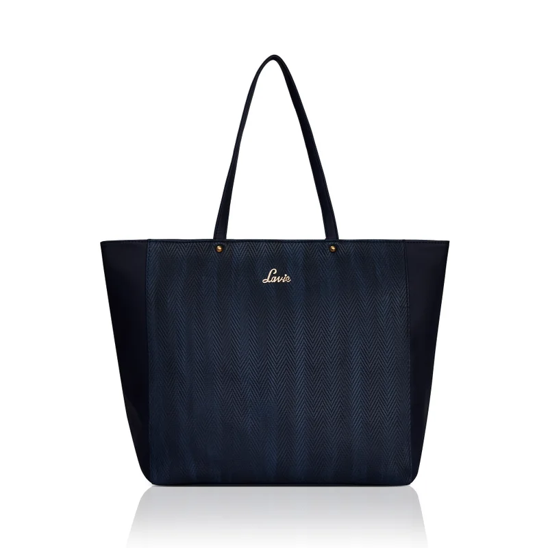 Malgana Women's Large Tote Handbag (Navy)