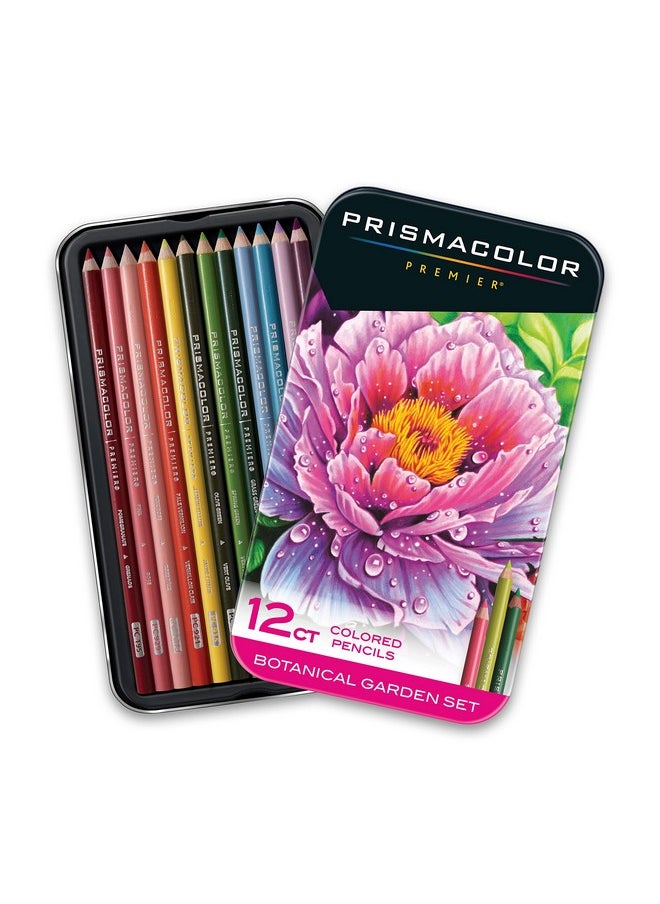 Prismacolor مجموعة أقلام الرصاص الملونة ذات النواة الناعمة من Premier، 12 قلمًا  - Image 2