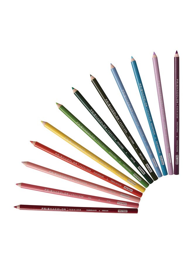 Prismacolor مجموعة أقلام الرصاص الملونة ذات النواة الناعمة من Premier، 12 قلمًا  - Image 5