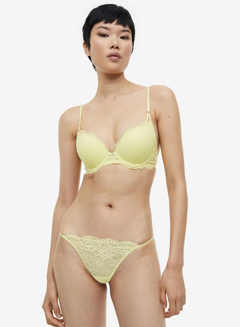 اتش اند ام 2 Pack Lace Thong