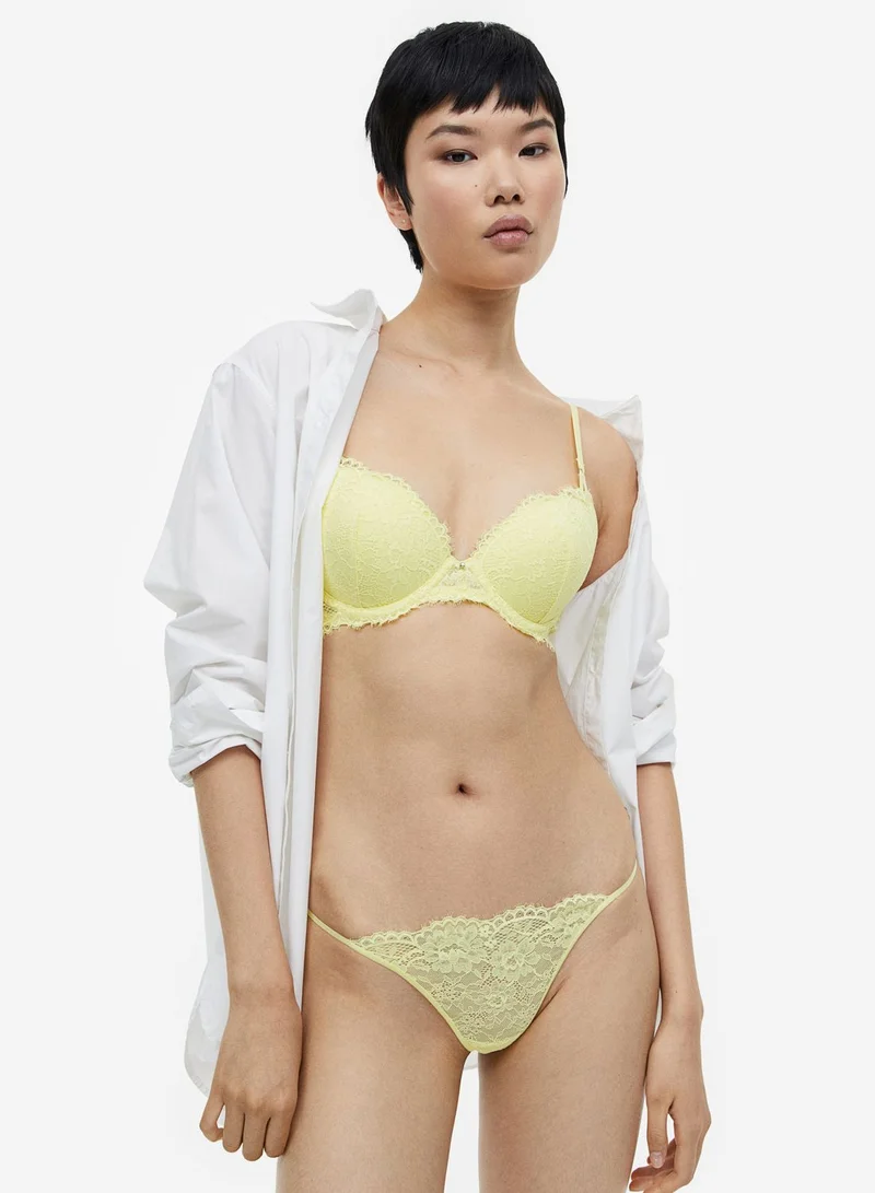 اتش اند ام 2 Pack Lace Thong
