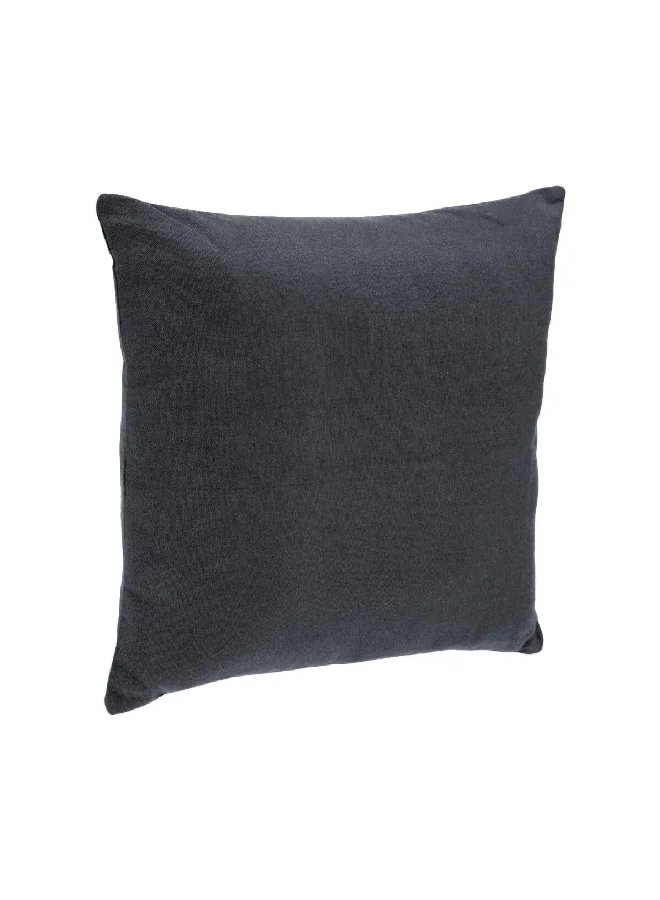atmosphera Premium Quality Square Shaped Cushion Dark Grey 38 x 38 cm 103850L