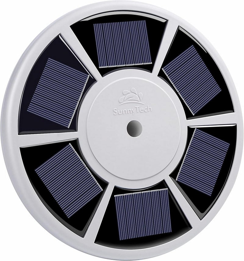 Sunnytech Solar Power Flag Pole Flagpole Light Auto Active Green Energy Factory Direct Supply - Image 1