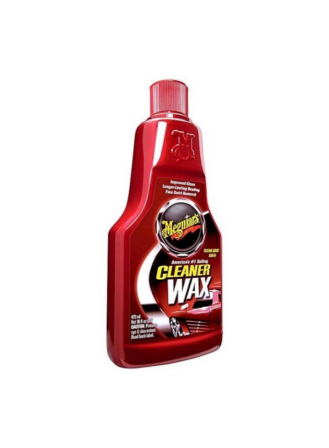 Meguiar's Improved Gloss Long Lasting Beading Car Cleaner Wax 473 ml A1216 - Image 1