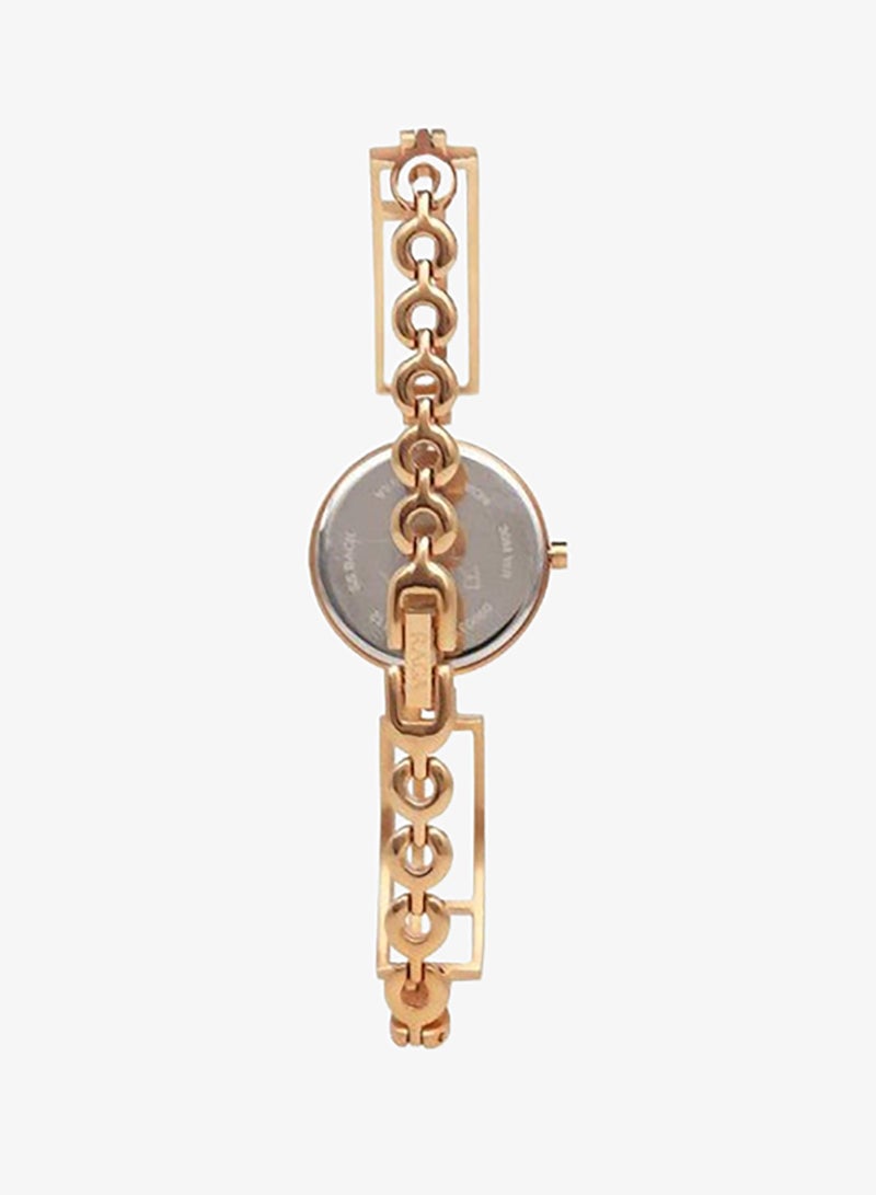 Titan Raga Viva Quartz Analog Rose Gold Dial Rose Gold Metal Strap Watch for Women - NT2622WM01 - Image 2