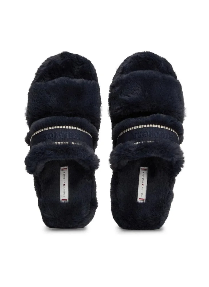 تومي هيلفيغر Double Strap Bedroom Slippers