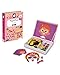 Janod MagnetiBook 66 pc Magnetic Girl Crazy Face Dress Up Game  Ages 3  Creative Play  Enhances Creativity and Learning  Includes 55 Magnetic Pieces and 10 Cards - Image 4