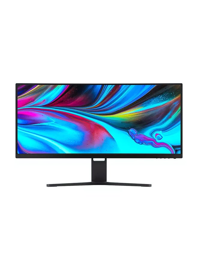 Xiaomi 30 inch Curved Gaming Monitor  200hz 1800R Curvature 2560 × 1080 WQHD Resolution 4K FreeSync AMD 21:09 Screen Ratio, RMMNT30HFCW Black - Image 1
