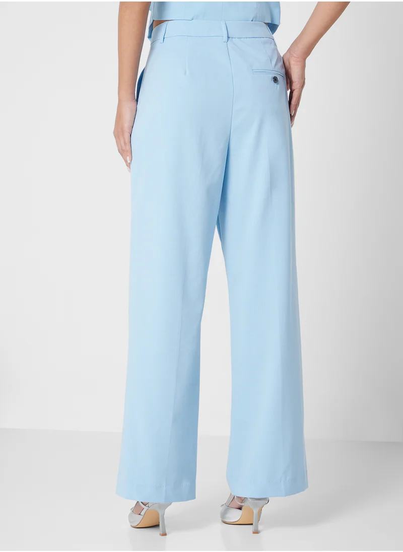 فيرو مودا Pocket Detail Wide Leg Pants