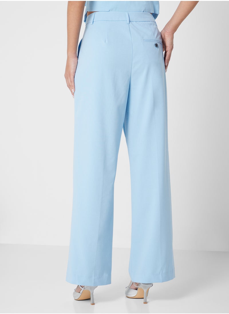 VERO MODA - Pocket Detail Wide Leg Pants - Image 1