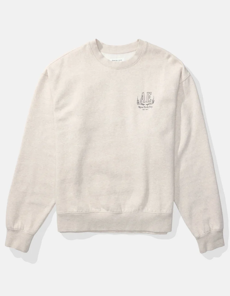 AE Graphic Crewneck Sweatshirt