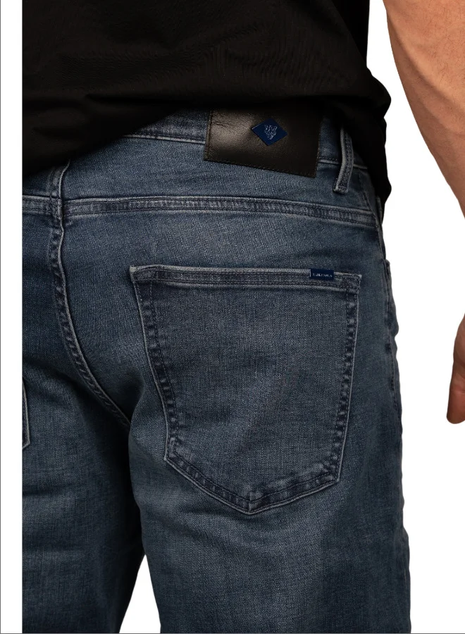Tanjim Squad TANJIM SQUAD - STRAIGHT FIT JEANS DARK BLUE