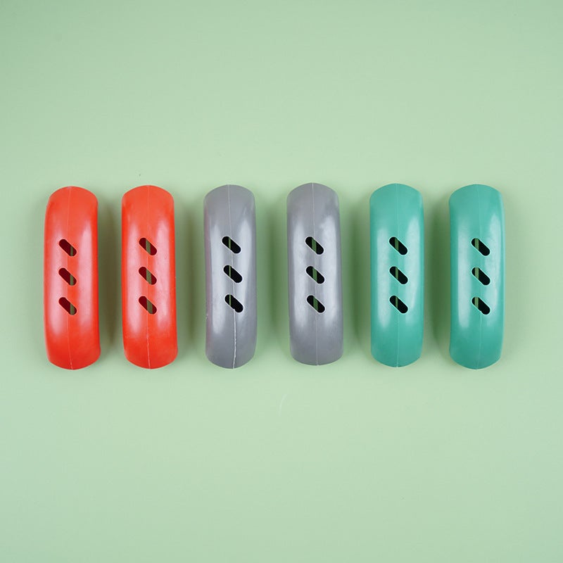 Kitchen Silicone Pot Handle Heat Insulation Cover Iron Pot Gloves Steamer Pot Ear Cover High Temperature Resistance Non-slip Handle Anti-scald Cover Color random single no packaging Color random single no packaging